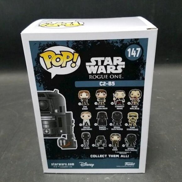 Funko Pop!: Star Wars Rogue One - C2-B5 #147 Vaulted - Picture 4 of 5